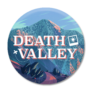Death Valley: Telescope Peak and Logo
