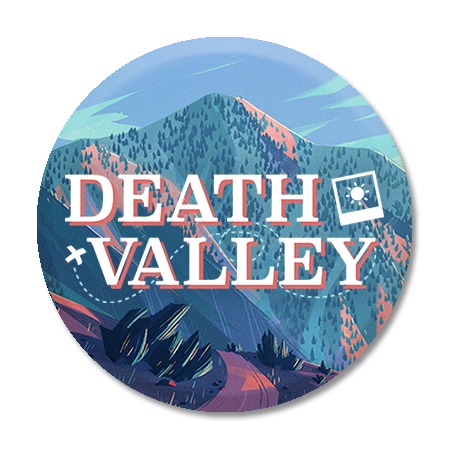 Death Valley: Telescope Peak and Logo