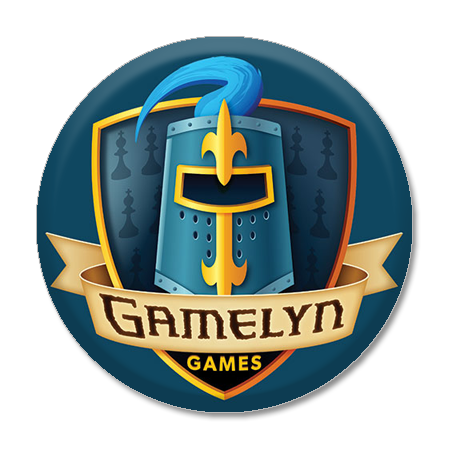 Gamelyn Games - Logo (Blue)